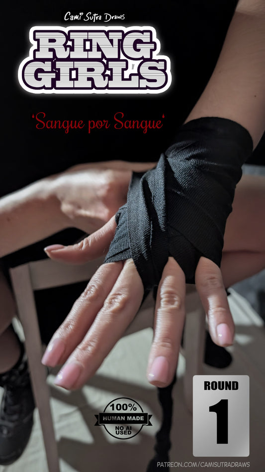 Round 1 "Sangue por Sangue" 66 photo boxing reference photo set